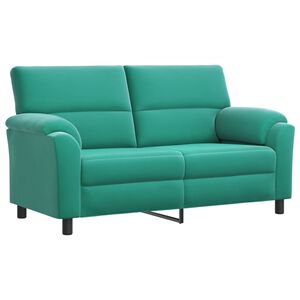 vidaXL Soffa Turkos 174 x 85 x 93 cm Sammet