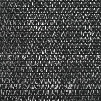 vidaXL Vindskydd för tennisplan HDPE 1,8x50 m svart