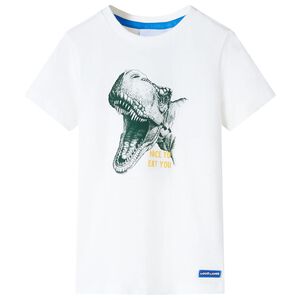 T-shirt f&ouml;r barn ecru 92
