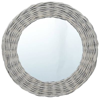 vidaXL Spegel 70 cm korgmaterial