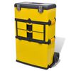 Verktygsvagn mobil gul