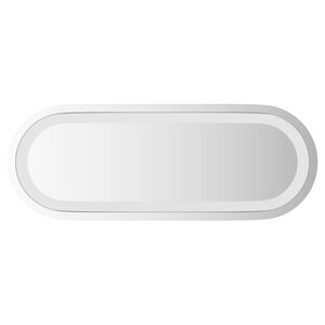 vidaXL Badrumsspegel LED 40x15 cm oval