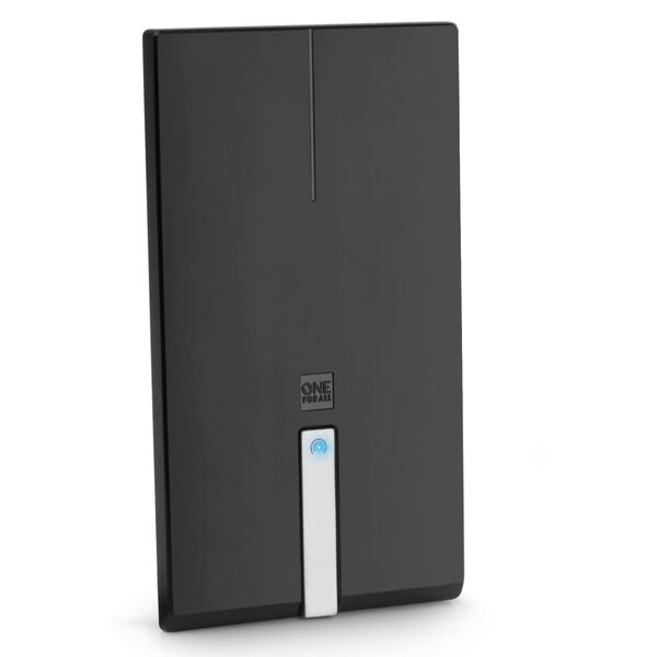 One For All Tv-antenn f&ouml;r inomhusbruk 16x9x4,3 cm svart