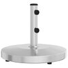 vidaXL Parasollfot f&ouml;r &Oslash;32/38/48 mm stolpar 25 kg rund