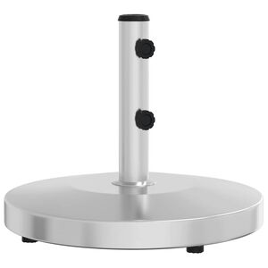 vidaXL Parasollfot f&ouml;r &Oslash;32/38/48 mm stolpar 25 kg rund