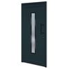 vidaXL Ytterd&ouml;rr antracit 98x208 cm PVC
