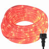 vidaXL Ljuslina med replampor R&ouml;d 50 m PVC
