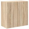 vidaXL TV V&auml;gghylla 59,5 x 31 x 60 cm Sonoma-ek Konstruerat tr&auml;