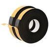 vidaXL Sj&auml;lvh&auml;ftande skumtape 2 pcs Svart 30mm x 5m CR skum