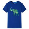 T-shirt f&ouml;r barn m&ouml;rkbl&aring; 140