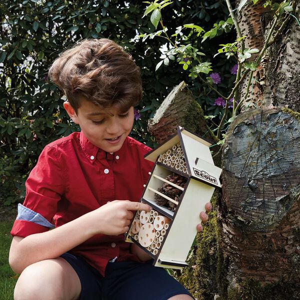 Scout Insektshotell 9,5x16x28 cm tr&auml;