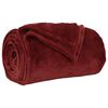 vidaXL Filtar 6 pcs Bordeaux R&ouml;d 220 x 240 cm Fleece
