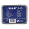 FIRST AID ONLY N&ouml;dpaket 22 delar To Go metalll&aring;da