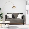 vidaXL Loveseat soffa ljusgr&aring; 109 cm manchestertyg