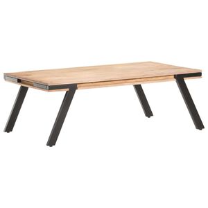 vidaXL Soffbord 114x65x40 cm massivt mangotr&auml;