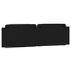 vidaXL Headboard Cushion "Viana" Black and White 180 cm Faux Leather