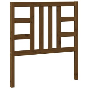 vidaXL S&auml;nggavel honungsbrun 96x4x100 cm massiv furu