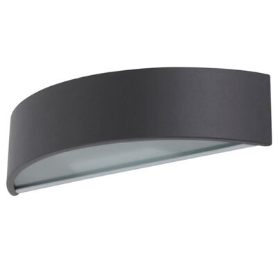 Smartwares Vägglampa för utomhusbruk 5x25x8 cm grå