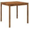 vidaXL Tr&auml;dg&aring;rd Bar Bord Naturlig 110 x 108,5 x 105 cm