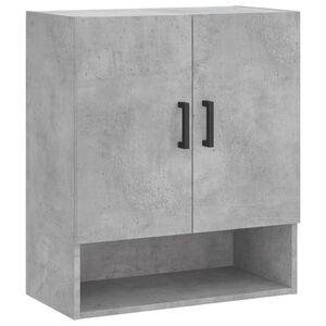 vidaXL V&auml;ggsk&aring;p betonggr&aring; 60x31x70 cm konstruerat tr&auml;