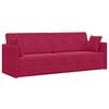 vidaXL Golvb&auml;ddsoffa Vinr&ouml;d 213 x 70 x 77 cm Sammet