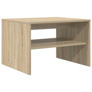vidaXL Kaffeebord Sonoma-ek 60 x 50 x 40 cm Konstruerat tr&auml;