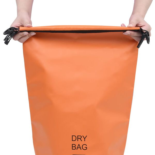 vidaXL Vattent&auml;t packp&aring;se orange 10 L PVC