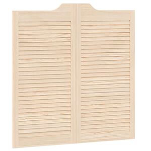 vidaXL Sv&auml;ngd&ouml;rrar Naturlig 100 x 50 cm Massiv furu