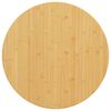 vidaXL Bordsskiva &Oslash;70x4 cm bambu