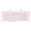 vidaXL Pappersp&aring;sar 250 st med handtag rosa 45x17x48 cm