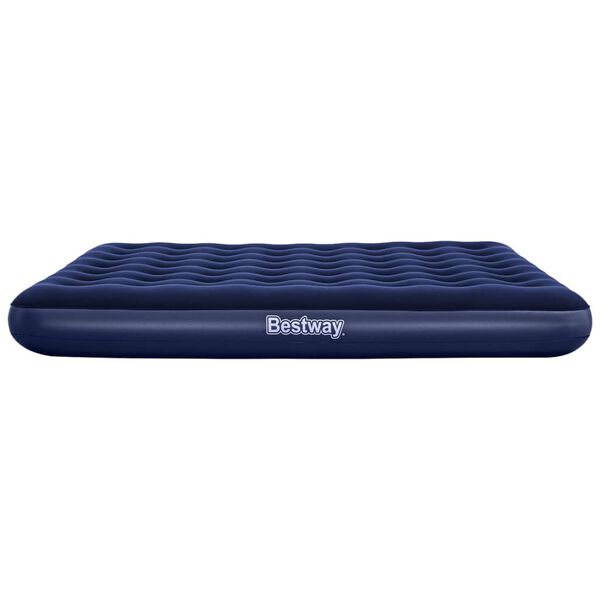 Bestway Luftmadrass flockad ovansida 203 x 183 x 22 cm 67004