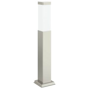 vidaXL Pollare 50 cm rostfritt st&aring;l IP44
