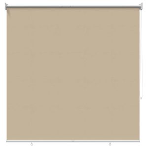 vidaXL Utomhus Rullgardin UV-skydd Beige 145 x 140 cm (B x H)