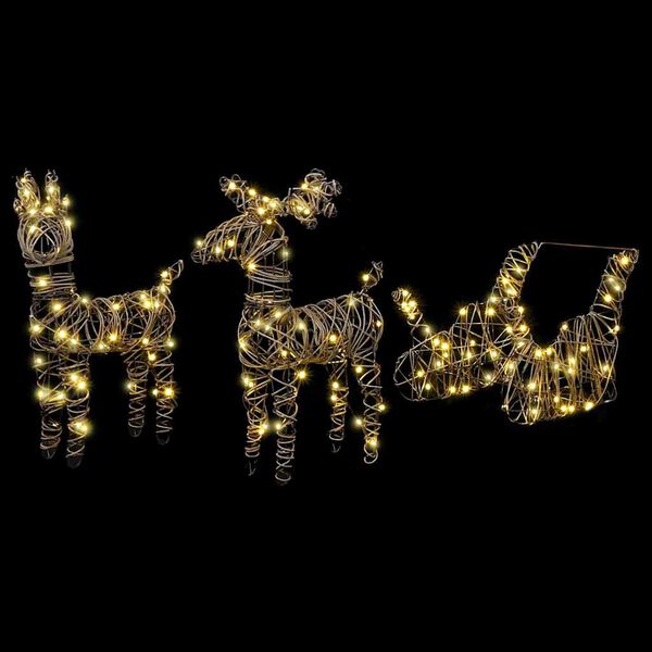 vidaXL Ren Pull Sl&auml;de Varmvit 52.5 x 28 x 32.5 cm Rotting