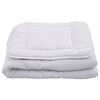 vidaXL B&auml;ddset 3-delat f&ouml;r barn vit 120x150 cm/40x60 cm