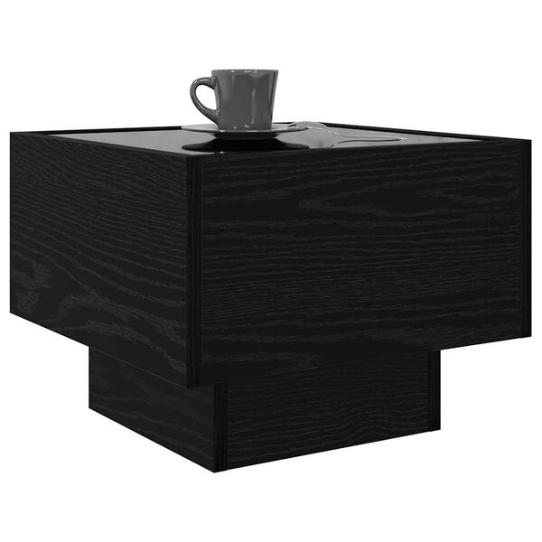 vidaXL Kaffeebord Svart ek 40 x 40 x 30 cm Konstruerat tr&auml;