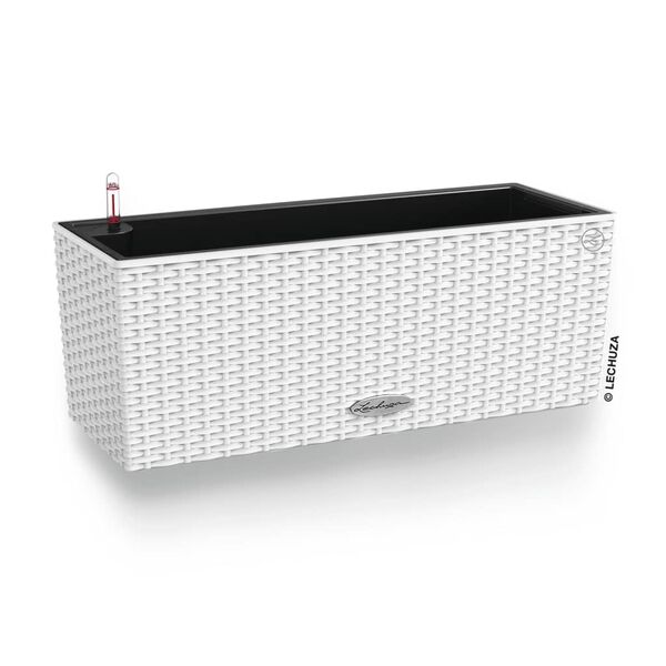 LECHUZA Odlingsenhet BALCONERA Cottage 50 ALL-IN-ONE vit