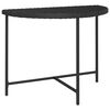 vidaXL Tr&auml;dg&aring;rdsbord svart 100x50x75 cm konstrotting