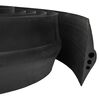 vidaXL Garagegolvf&ouml;rsegling Svart 75 x 12 mm 1 m EPDM-gummi