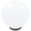 vidaXL Globlampa LED set 2 st sfäriska 25 cm PMMA