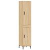 vidaXL H&ouml;gsk&aring;p sonoma-ek34,5x34x180 cm konstruerat tr&auml;