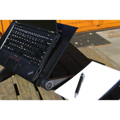 United Entertainment Multifunktionellt laptopstöd svart