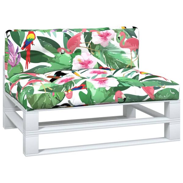 vidaXL Palldynor 2 st flerf&auml;rgad tyg