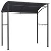 vidaXL Grillt&auml;lt 215x150x220 cm antracit st&aring;l