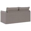vidaXL Soffa Taupe