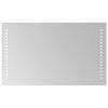 vidaXL Badrumsspegel LED 30x50 cm