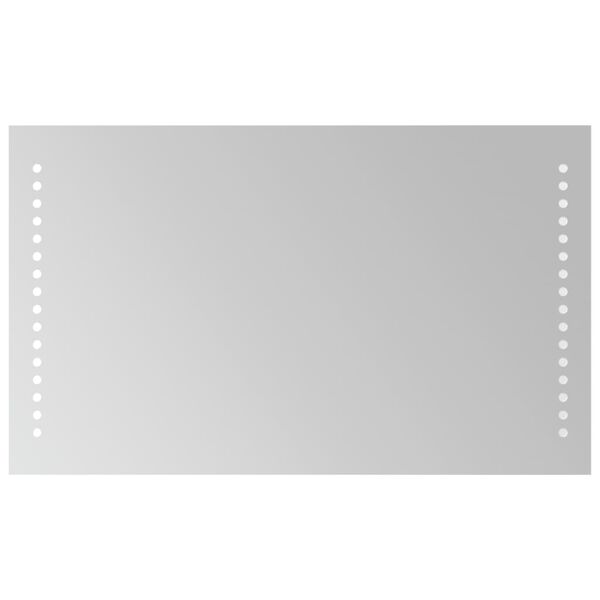 vidaXL Badrumsspegel LED 30x50 cm