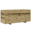 vidaXL Odlingsl&aring;da 110x40x49,5 cm impregnerat furu