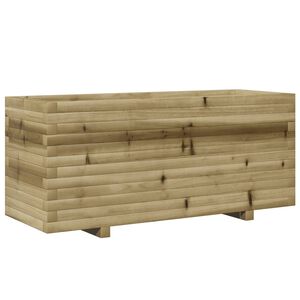 vidaXL Odlingsl&aring;da 110x40x49,5 cm impregnerat furu