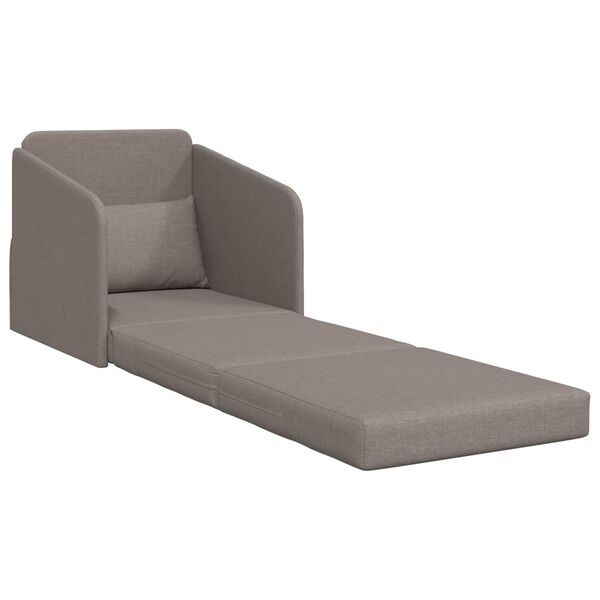 vidaXL Soffs&auml;ng 60cm Taupe tyg